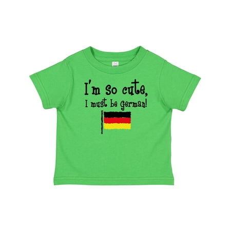 

Inktastic So Cute German Boys or Girls Toddler T-Shirt