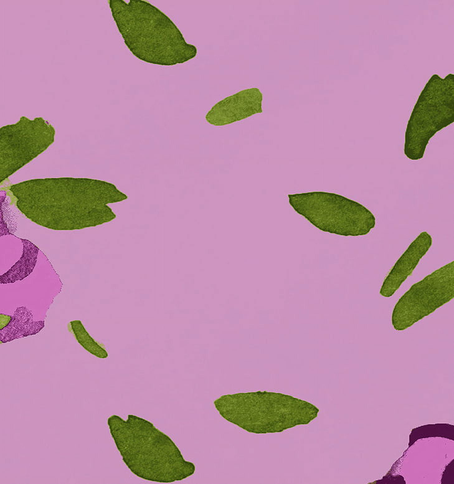 Simply Daisy's Forget Me Not Collage 18x14 inch Purple Floral Print Placemat (Set of Four)
