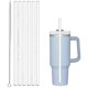 thumbnail image 1 of Replacement Straw Compatible With Stanley 40 Oz 30 Oz Cup Tumbler, 6 Pack Reusable Straw With Cleani, 1 of 5