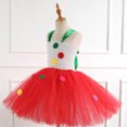 thumbnail image 4 of Felwors Robe de Concours en Tulle pour Filles, Robe de Fête de Noël, Robe à Pois, Ensemble de Bandeau, 4 of 9