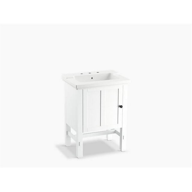 Kohler K-2604-1WA Vanité Tresham 24 Po - Lin Blanc