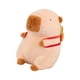 thumbnail image 3 of Peluche de capibara de 40 cm, novedoso, para decoración del hogar, regalo para adultos Hamburguesa, 3 of 9