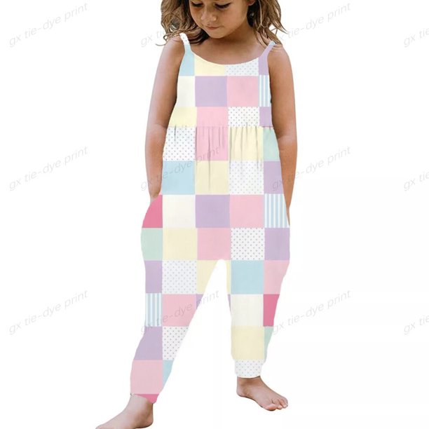Niños bonitos, recién nacidos, niños de 1 a 6 años, niñas, mono con tirantes a rayas, mono a rayas sin mangas, ropa informal de verano 3T zhangmengya CONDUJO