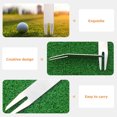 thumbnail image 3 of ADDHAT 2Ud Herramientas Para Reparar Divots De Golf Portátiles De Inoxidable Para Césped, 3 of 8