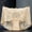 Light Yellow, variant on Women Floral Lace High Waist Underwear Full Coverage Panties Mesh Breathable See Through Briefs Soft Stretch Panties for Women plus Size plus Size Thong Bikini Panties Pack Seamless Lace