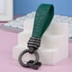thumbnail image 1 of Leather Rope Car Key Pendant Threaded Men's High-grade Key Ring Sisal Pattern Leather Keychain, 1 of 6