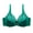 Green, variant on Women Lace Bra Everyday Bras Ladies Lace With Underwire Solid Color Double Breasted Push Up Bra Seamless Bra Womens Bralette