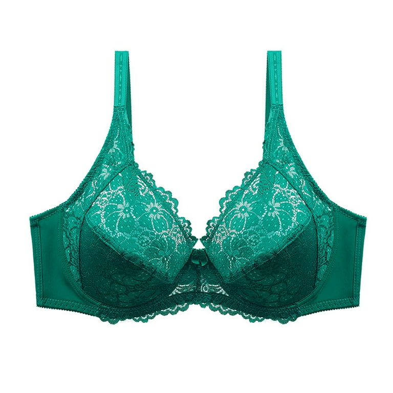 Bra, Emerald Green Padded Bra