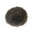 thumbnail image 1 of Country Style Simulation Twig Bird Nest Handmade Easter Rattan Nest Creative Decoration for Home Garden (10cm), 1 of 5