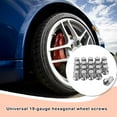thumbnail image 3 of Speravity Surtido de tuercas de rueda de 20 piezas, tapa protectora de tornillo de neumático, Kit surtido, accesorios modificados para automóvil Vehículos, repuestos y accesorios Mis Speravity VI018646-00, 3 of 6