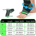 thumbnail image 5 of Ankle Compression Sleeve Support Brace, for Foot Pain Relief, Plantar Fasciitis, Tendonitis, Sports Recovery for Men & Women, 5 of 9