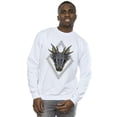 thumbnail image 2 of Game Of Thrones: House Of The Dragon Mens Dragon Pattern Sweatshirt, 2 of 3
