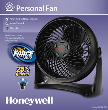 Honeywell Super Turbo Three-Speed High-Performance Fan Black (HWLHT900)