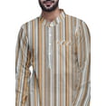 thumbnail image 4 of Atasi Designer Kurta Set For Boys Printed Long Kurta Pajama Summer Clothing, 4 of 4