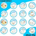 thumbnail image 3 of Miniso Sanrio Cinnamoroll Suministros para fiestas temáticas infantiles Vajilla desechable Vaso Plato Globo Telón de fondo para decoración de fiesta de cumpleaños, 3 of 5