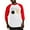 Red/White, variant on CafePress - Bowling How We Roll Baseball Jersey - Cotton Baseball Jersey, 3/4 Raglan Sleeve Shirt