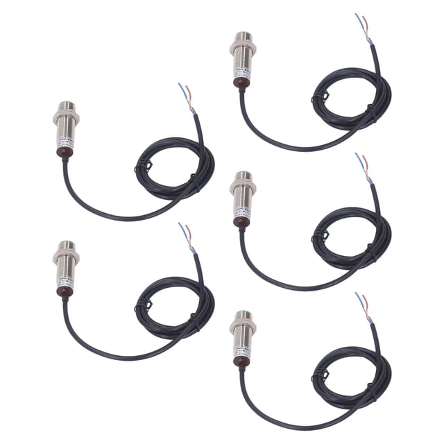 Sensor de proximidad, interruptor de proximidad inductivo de 5 piezas Interruptor de proximidad normalmente abierto Interruptor de proximidad inductivo Experiencia incomparable