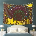 thumbnail image 6 of YFYANG Abstract Moonlight Tapestry, Bedroom Dormitory Living Room Decoration Tapestrys Wall Hanging , 80 x 60 in, 6 of 8