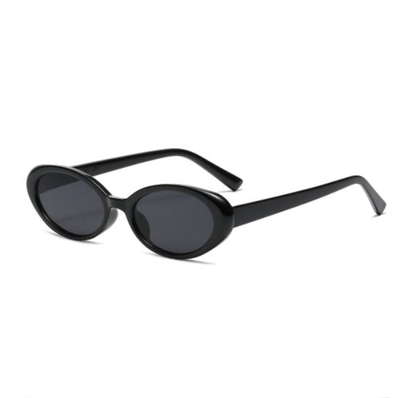 Oval Sunglasses for Women and Men with AC Lenses PC Frame UV Protection Trendy Sun Glasses Driving Outdoor Sports