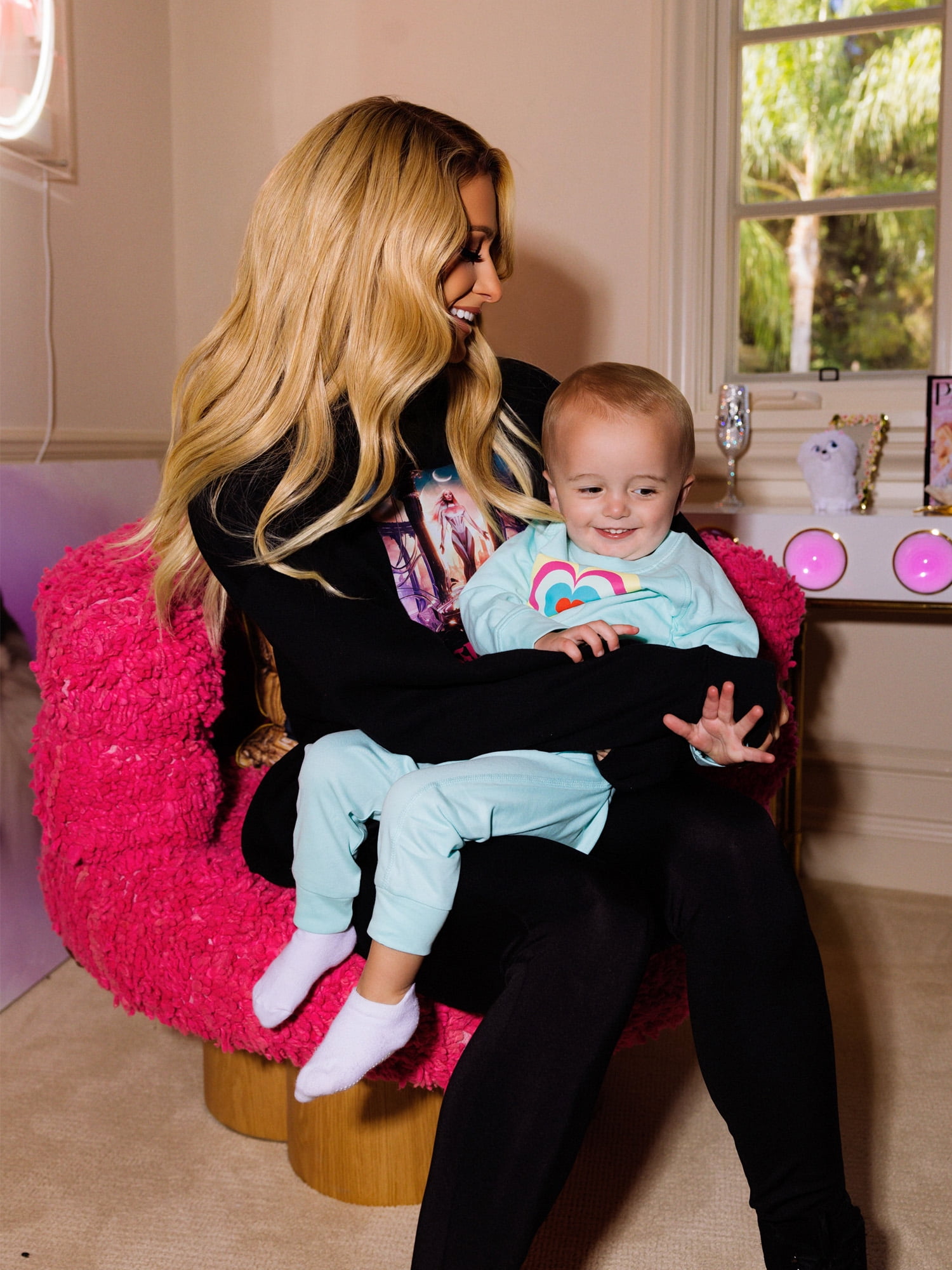 Paris Hilton x Monica + Andy Organic Cotton Baby Crewneck Sweatshirt, Sizes 0/3 Months-5T