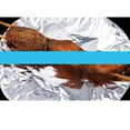 thumbnail image 3 of 3 Rouleaux de Papier d'Aluminium en Feuille d'Étain pour Cuisson Barbecue Rôtissage Conservation des Aliments Argent Longueur 5 m Largeur 31 cm, 3 of 8