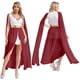 thumbnail image 3 of Trajes de Cosplay de Halloween de princesa griega para mujer, capa con manga y lentejuelas, bata con abertura frontal, disfraz de Cosplay, 3 of 5