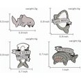 thumbnail image 2 of Cute Cartoon Brooch Pins Enamel Brooches Lapel Pins Badge Women Clothing Bag Decor, 2 of 4