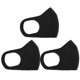 thumbnail image 4 of Mascarillas reutilizables negras antipolvo para ciclismo, antihumedad, para boca y nariz, para exteriores, 4 of 8