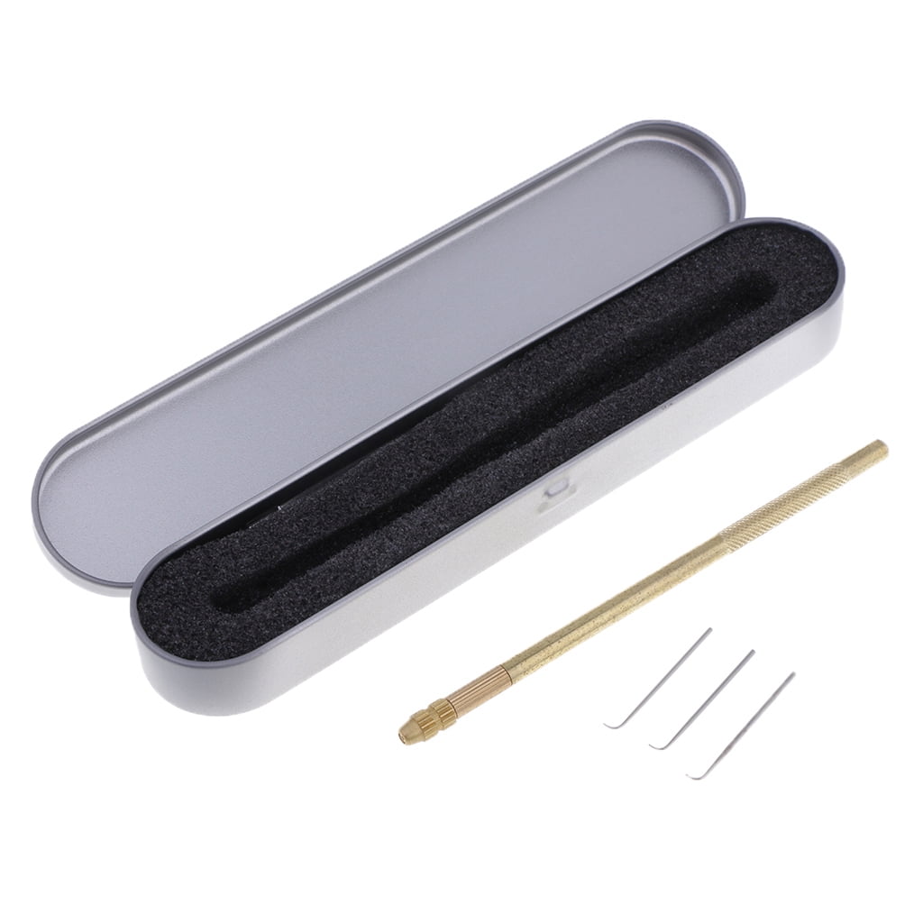 EHJRE Professional Copper Crochet hook set for Beaded Feather picture show, B B