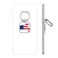 thumbnail image 1 of massachusetts usa map stars stripes flag square cell ph  stand holder bracket universal support, 1 of 3