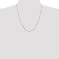 thumbnail image 2 of 14k Yellow Gold .8mm Box Chain Necklace Pendant Charm, 2 of 9