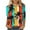 Mint Green Plus Size Blouse for Women_w, variant on CYMMPU 3/4 Sleeve Blouses for Women Dressy Casual Tunic Tops Fall Fashion Shirts Flower Printed Round Neck Spring Tops Loose Fit Pleated Dressy T-Shirts Purple M