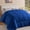 Navy, variant on Aquzin Comforter Queen Size, All Season Quilted Down Alternative Duvet Insert with Corner Tabs, Machine Washable Microfiber Bedding, Gray