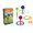 B, variant on Lawn Game Set for Toddlers & Families, Outdoor Yard Toss Competition Stakes