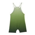 thumbnail image 5 of Odeerbi 5-14 Years Teen Girls Summer Jumpsuit Cute Gradient Camisole Romper Casual Breathable Comfortable Overalls Bib Overall Shorts with Pockets, 5 of 6