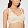 thumbnail image 3 of Delimira Women's Full Coverage Soft Cups Posture Bra Plus Size, 3 of 7