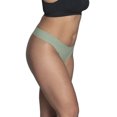 thumbnail image 3 of Fruit of the Loom Women's No Show Thong Underwear, 3-Pack, 3 of 9