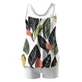 thumbnail image 5 of Haivin Girls' One-Piece Swimsuit with Coconut Print, for Beach and Pool Use, 5 of 5