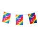 thumbnail image 4 of Bandera Copa 2018 14x21 cm 5,5 metros Bandera de cadena Barras deportivas Decoración Macarena Bandera de arco iris, 4 of 8