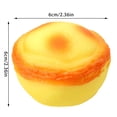 thumbnail image 2 of Cute Egg Tart Squishies, Fidget Toys Adults & Teens, Easter Basket Stuffers, Egg Tart HTF Funny Stress Relief Collectible, Sensory Stress Ball Squeeze Toys-1PC, 2 of 6