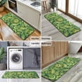 thumbnail image 6 of Green Pioneer Flower and Paisley Pattern Kitchen Rug Mat,Kitchen Runner Rugs Non Skid Washable,Decorative Kitchen Floor Mats for Kitchen,Sink,Laundry,17"x47.2", 6 of 7