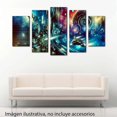 thumbnail image 2 of Cuadro decorativo Cuadros Abigail para sala Comedor y recamara Paisaje Espacial fantasia 5 piezas, 2 of 5
