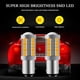 thumbnail image 4 of Amber 1157 BA15D P21/5W 5630 33SMD Car Canbus LED Bulbs 900LM Super Bright Front and Rear Turn Signal Light Bulbs 12-30V 3.6W(4pcs), 4 of 5