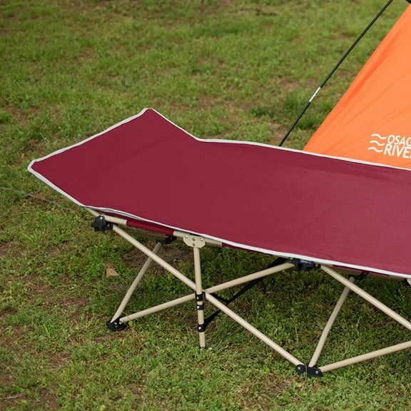 Osage River Camping Cot for Adults - Folding Camping Cot - Portable Cots for Sleeping - Rated for 300 lbs