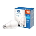 thumbnail image 3 of Great Value 40W A19 Daylight LED bulbs 2-pack, 3 of 3