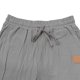 thumbnail image 5 of Pantalones casuales de longitud completa para hombre, color sólido, bolsillo, cintura elástica, rectos, de poliéster., 5 of 8