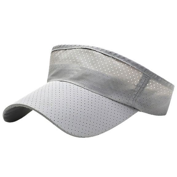 Sun Visor Men Women Mesh Adjustable Baseball Cap Sports Tennis Golf Running Hat
