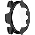 thumbnail image 3 of KOMI Compatible with Garmin Forerunner 265S Case Cover, Scratch-Resistant PC Protective Case with HD Tempered Glass Screen Protector for Garmin Forerunner 265S (not 265)(Black), 3 of 5
