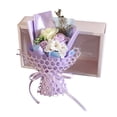 thumbnail image 2 of Artificial Rose Flower Leaf Bridal Bouquet Wedding Home Decoration, 2 of 2