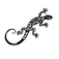 thumbnail image 2 of CoudarTitie Metal Gecko Wall Decoration Decorative Silhouette Fashion Simulation Lightweight 1 Piece, 2 of 9